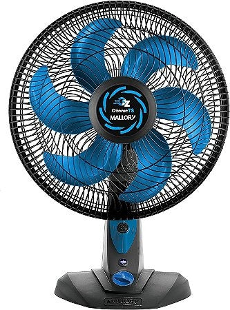 VENTILADOR DE MESA OZONIC TS NE/AZUL 6ASP MALLORY